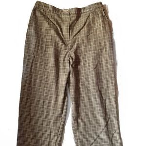 Plaid pants
